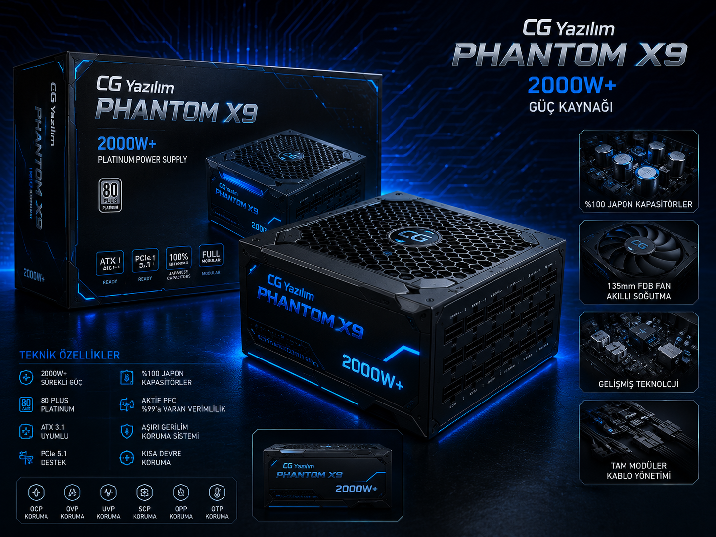 Phantom X9 2000W+